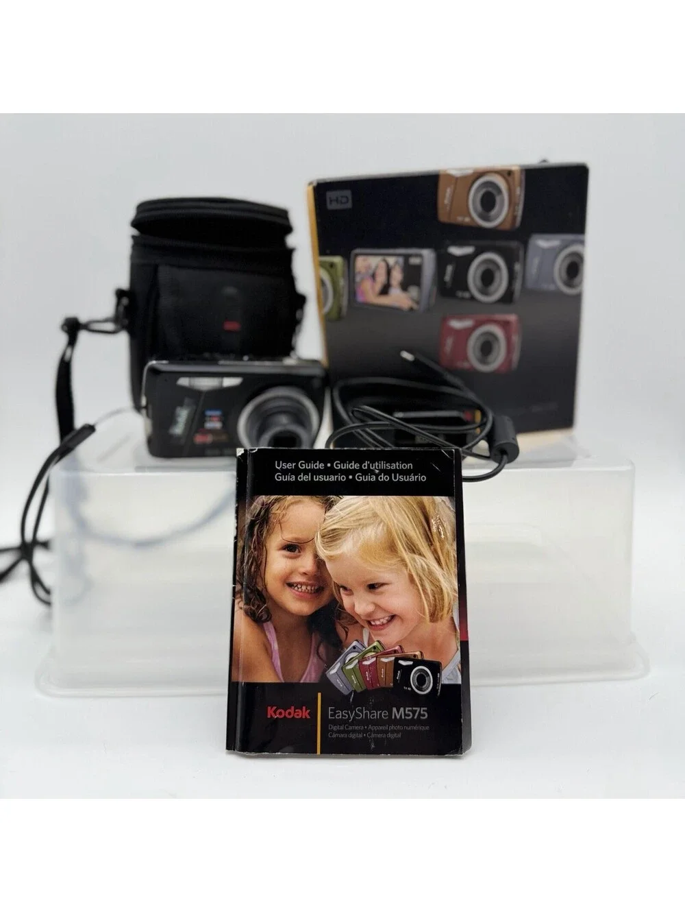 Kodak EasyShare M575 14.0MP Compact Digital Camera W/original Box, Inst, & Case